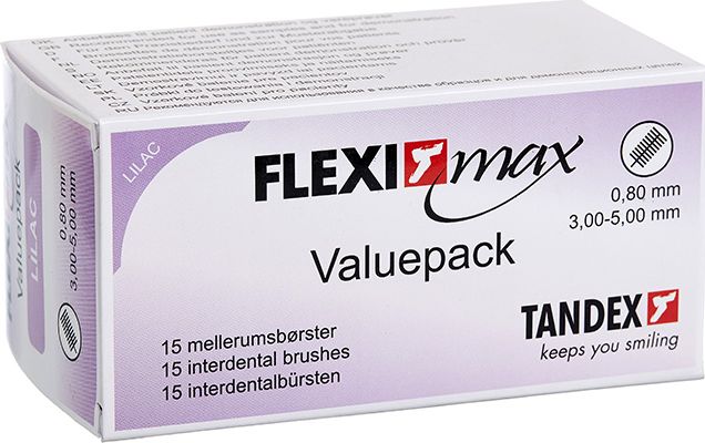 Tandex Tandex Flexi Max Lilac trapered opakowanie 15 szt. (fioletowa)