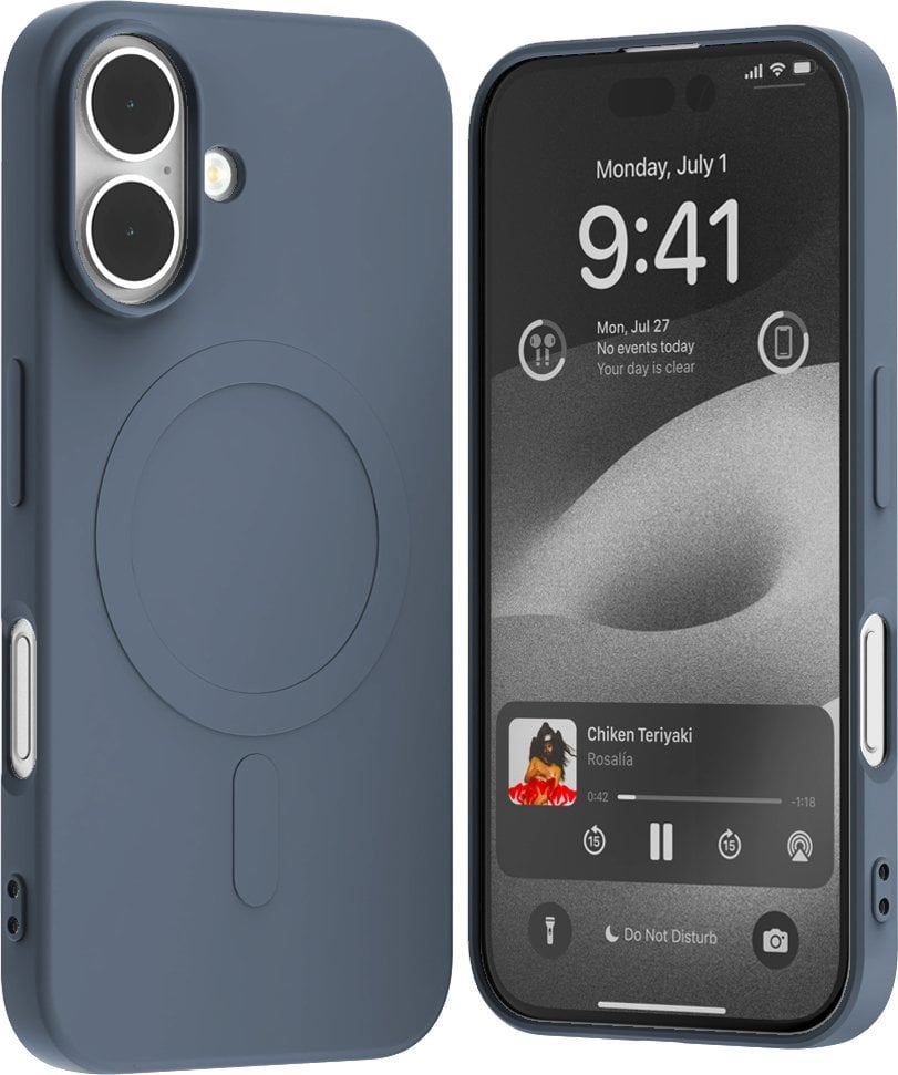 Mercury Mercury MagSafe Semi-Silicone iPhone 16 6,1" granatowy/sierra blue