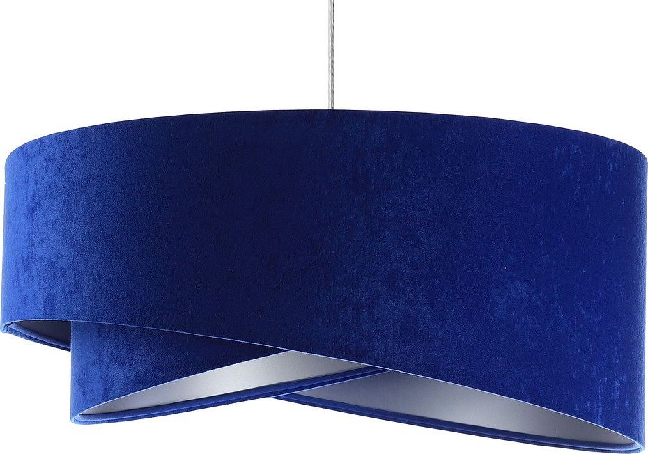Lampa wisząca BPS KONCEPT Lampa wisząca GEMSTONE niebieska/srebrna