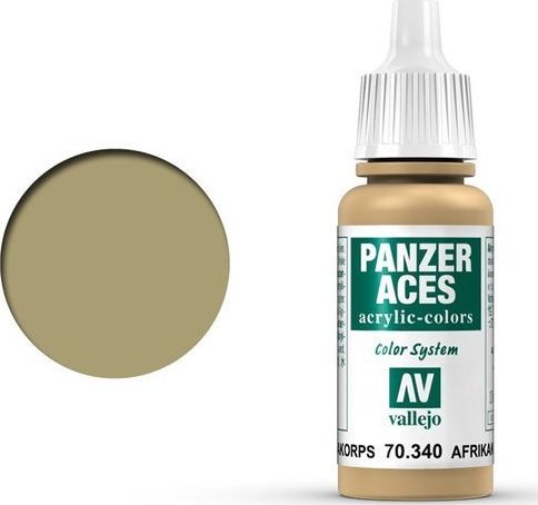 Vallejo Afrikakorps Tank Crew Highlights 70.340 uniwersalny