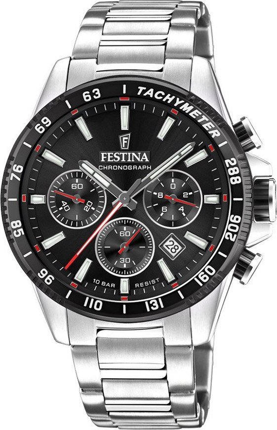 Zegarek Festina Zegarek męski Festina F20560-6 srebrny