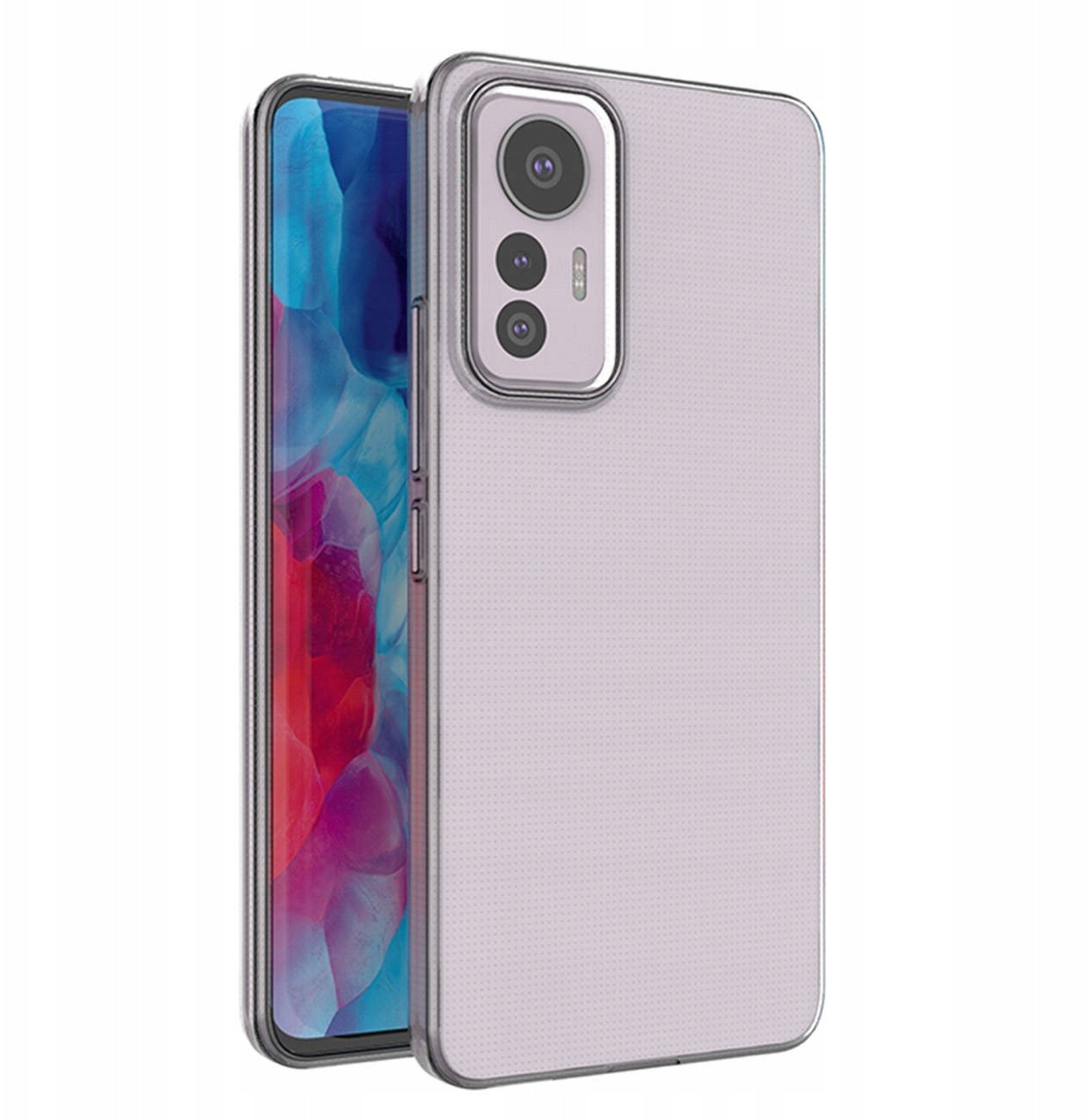 Ultra Clear 0.5mm etui Xiaomi 12 Lite cienki pokrowiec przezroczyste