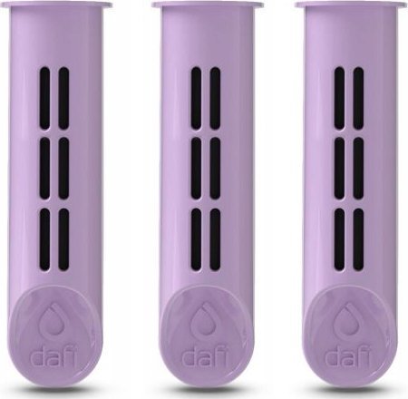 Wkład filtrujący Dafi do butelki Fioletowy 3 szt.