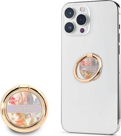 Guess Guess Ring stand GURSHCHMAU fioletowy/ purple Flower
