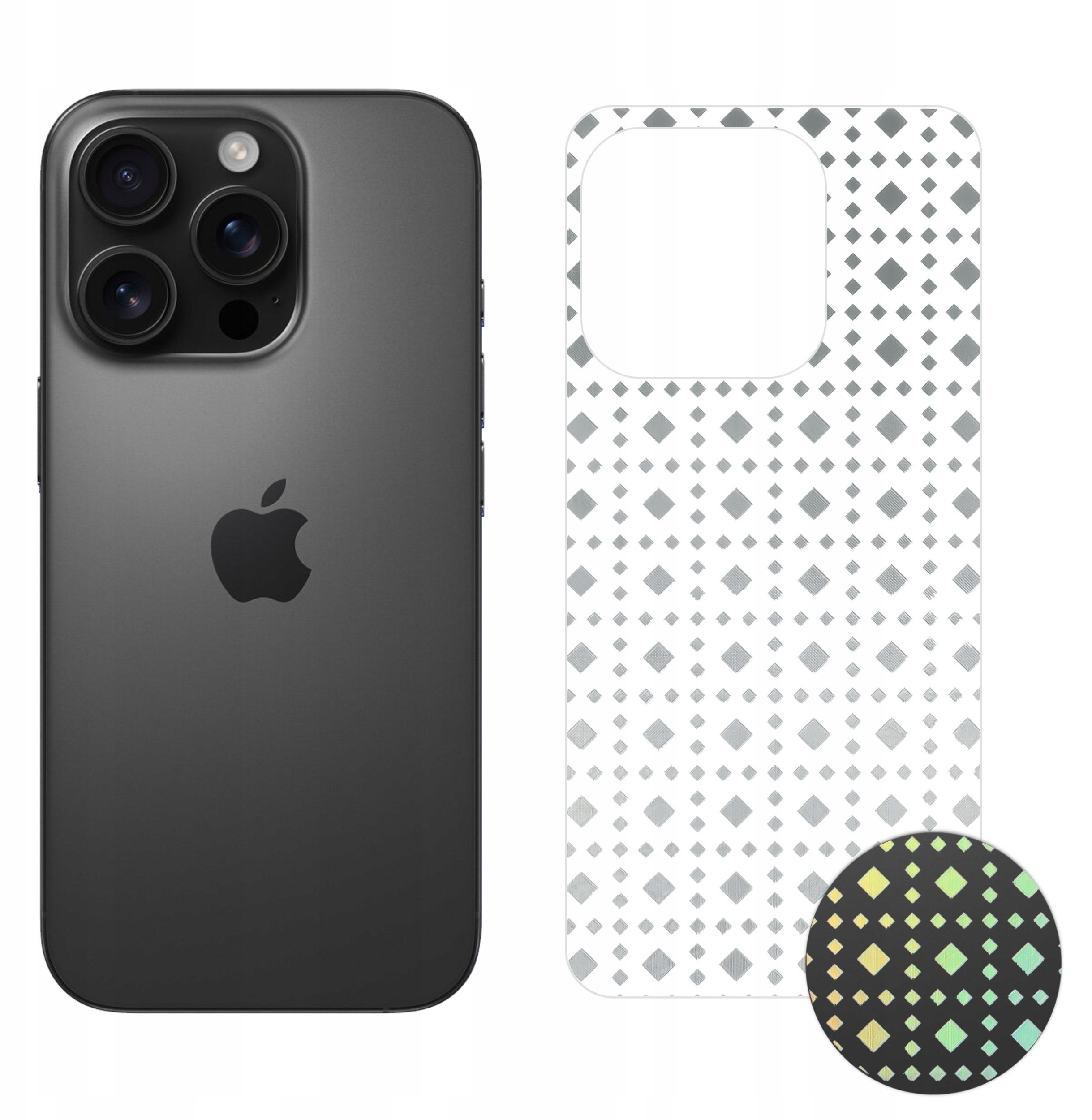 FOLIA HYDROŻELOWA OCHRONNA NA TYŁ TELEFONU WZÓR do iPhone 16 Pro