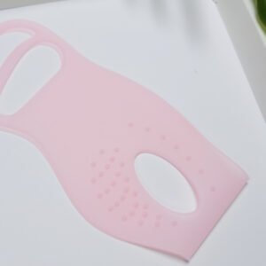 Silikonowa maska na oczy poprawiająca wchłanianie kosmetyków Yeye Różowy