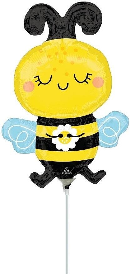 Balon foliowy Mini Shape Happy Bee EDUKAMP