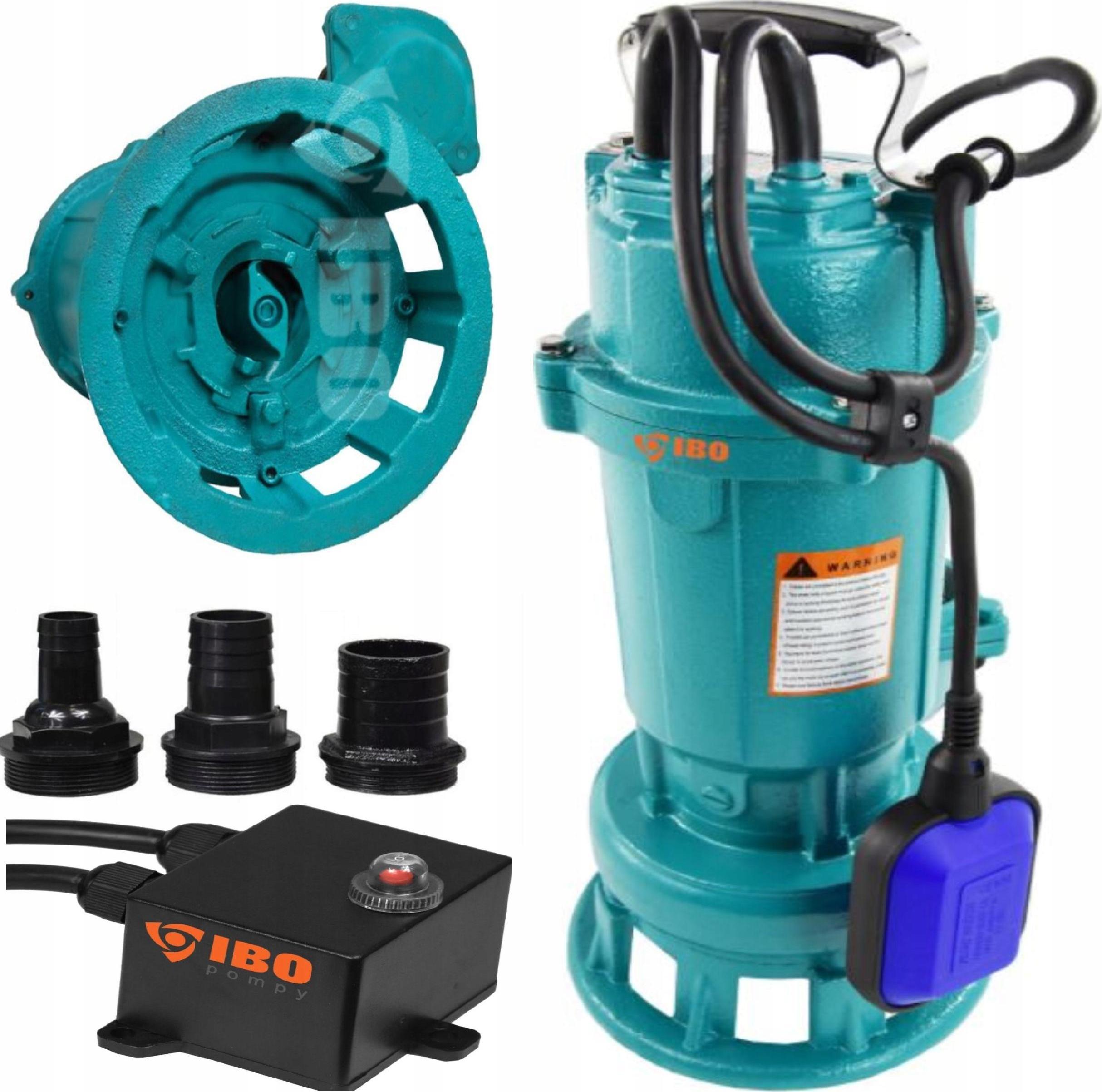 IBO Pompa do szamba, rozdrabniacz brudnej wody IBO1500W