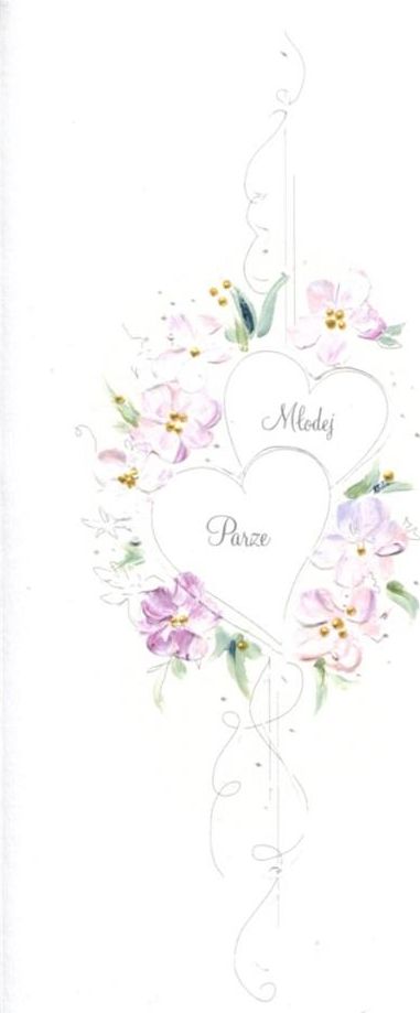 MAK Karnet Ślub DL S28 - Młodej Parze