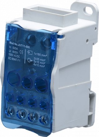 Orno Blok rozdzielczy 500A, zacisk wejściowy szyna 8x24x1, zaciski wyjściowe 4x10 i 5x16 i 2x25mm?