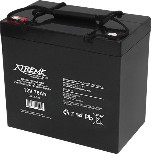 Xtreme Akumulator 12V/75Ah (82-229)