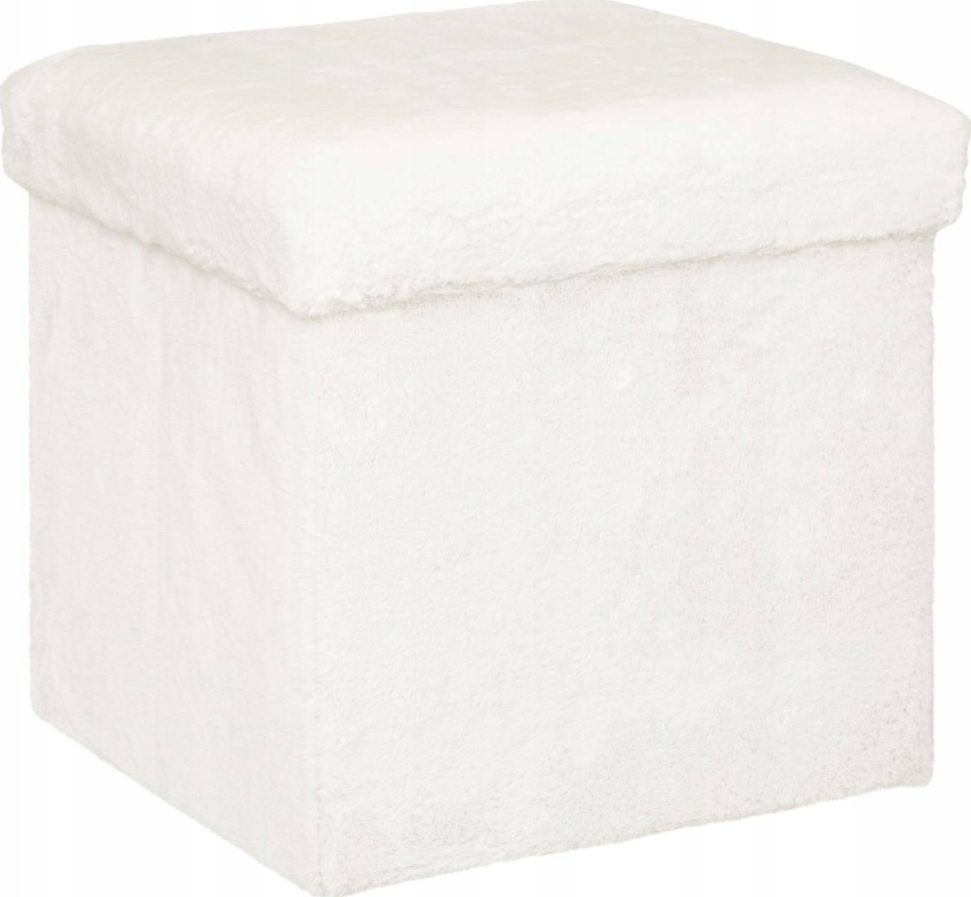 Atmosphera Pufa ze schowkiem Ezzio, materiał z efektem boucle, wys. 38 cm