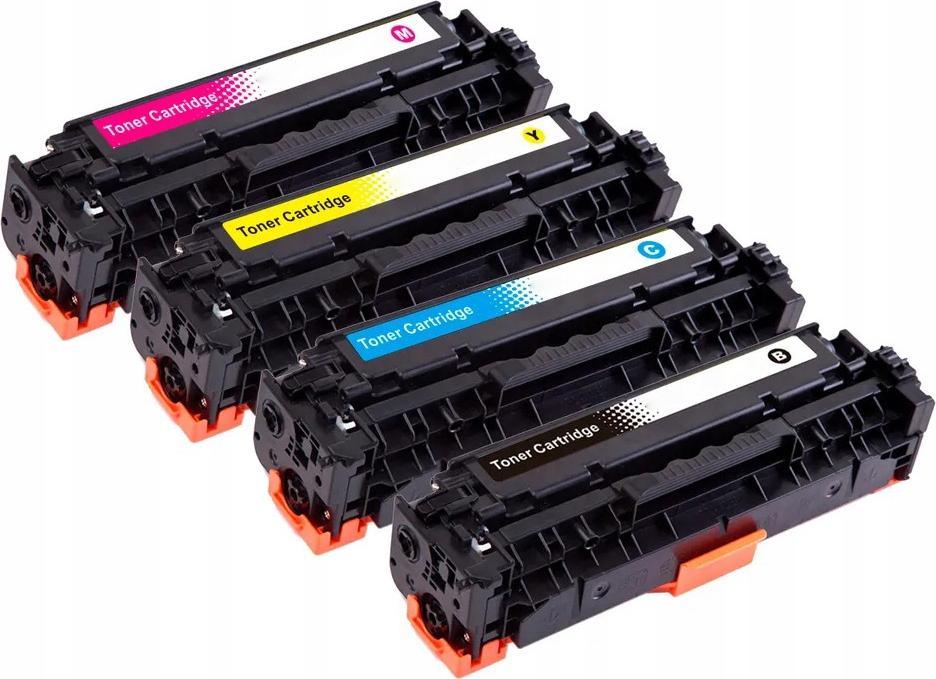 Toner MWB Zestaw CMYK Zamiennik CRG-718