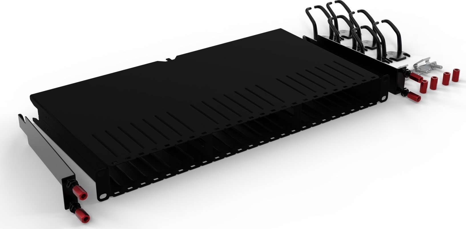 PATCHBOX One PONEFRAME, 19" Rahmen Kit Panel zarządzania kablami