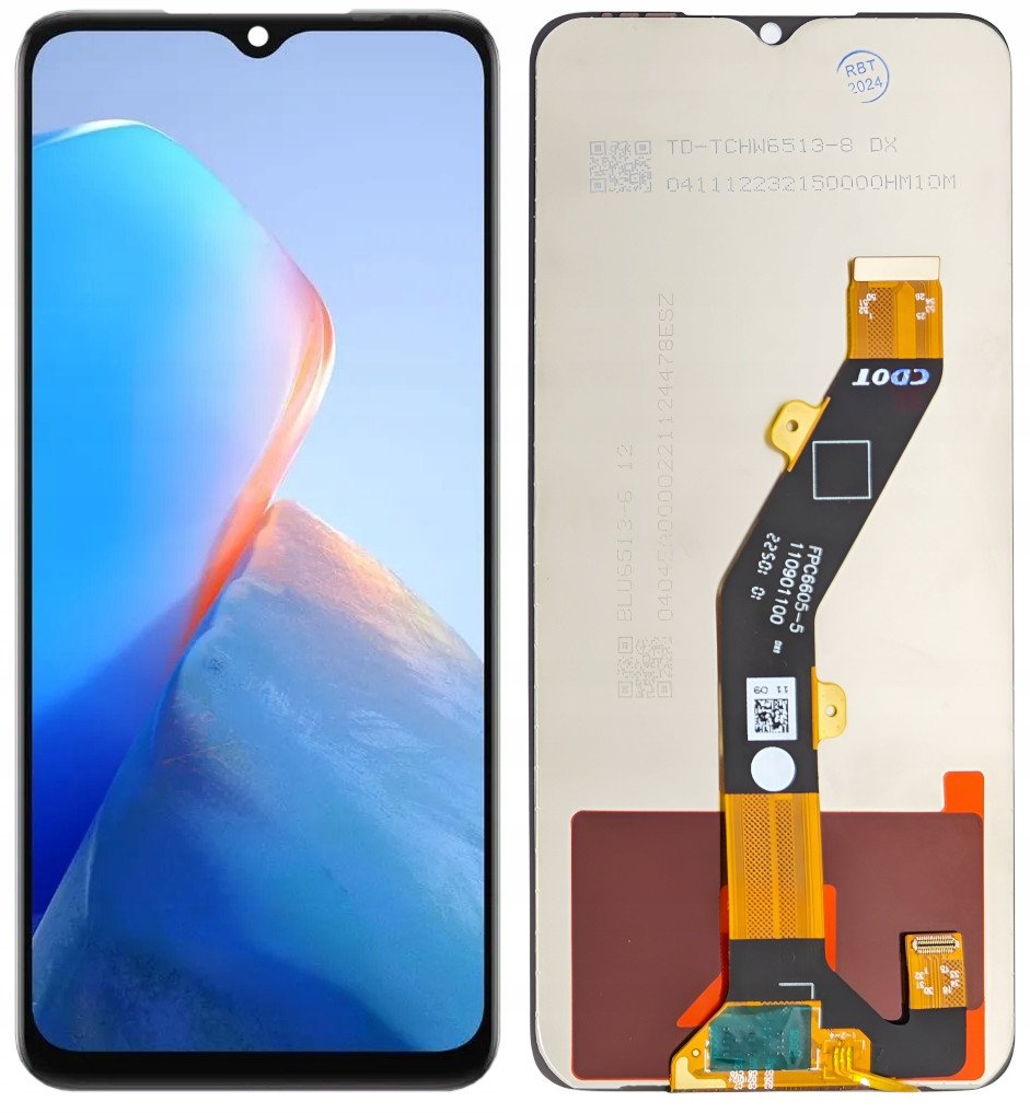 Wyświetlacz do Infinix Smart 7 HD Ekran LCD X6516 (4048553538324)
