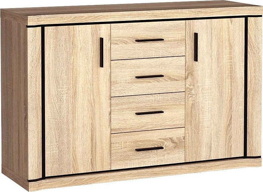 Elior Komoda w dekorze dąb sonoma - Verna 7X