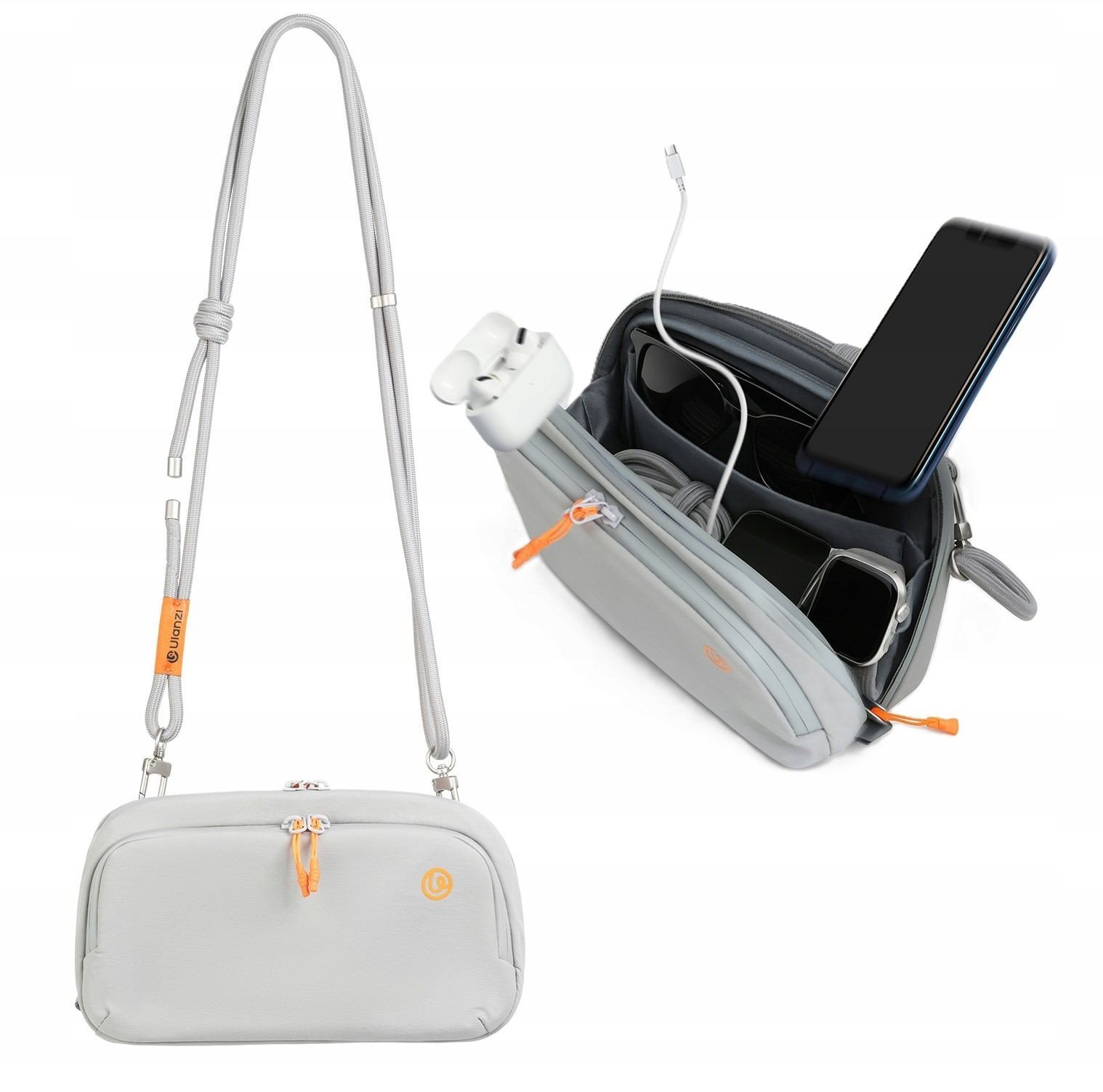 Futerał Etui Saszetka Torba Sling Na Aparat Kamerę Akcesoria Gaming Ulanzi / Yy08 / Sku:b176 / Szary