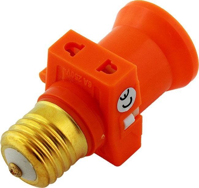 ECpower ZD40A ROZGAŁĘŹNIK ŻARÓWKI POMARAŃCZOWY E27 uniwersalny