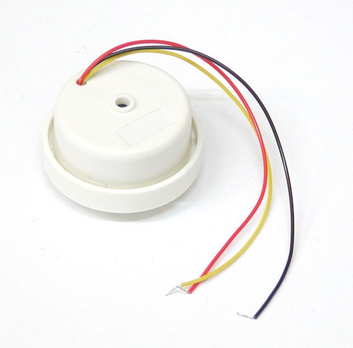 Buzer 3D3120L 12V ciągły/przerywany biały 45x26mm