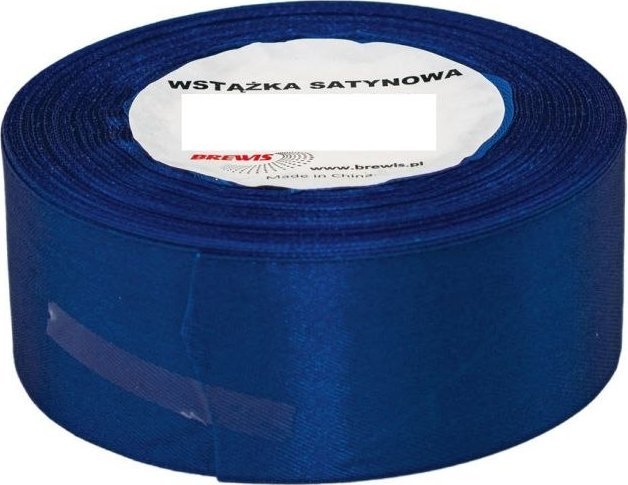 BREWIS Wstążka satynowa 50mm/32mm kolor 40 granat