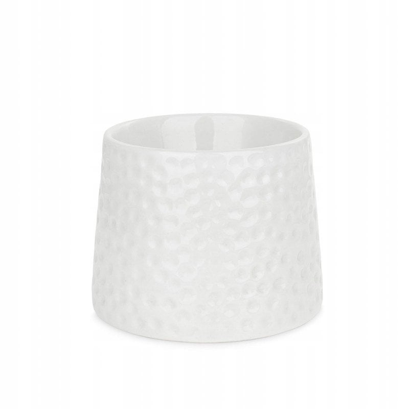 Barry King Miska dla kota, biała, podwyższona, ceramiczna, 11cm