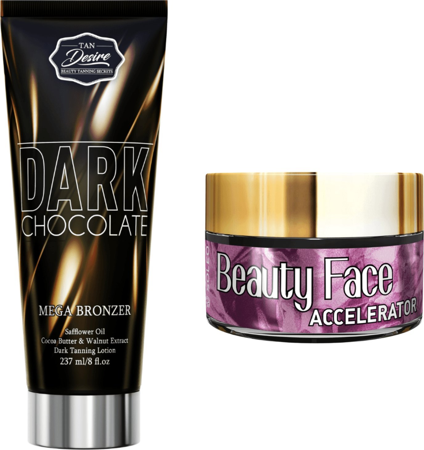 Tan Desire Tan Desire Dark Chocolate + Słoiczek Beauty Face