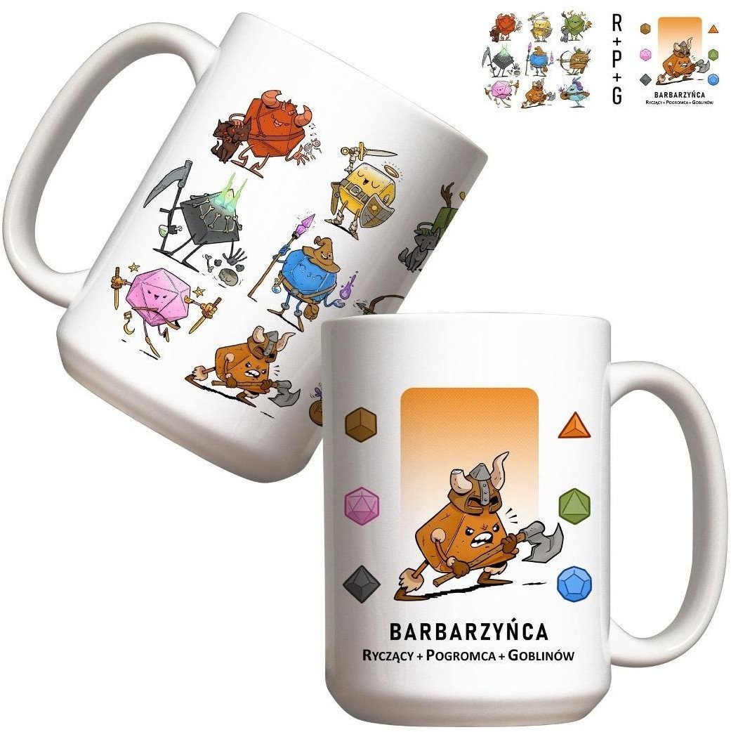 Kubek - RPG - Barbarzyńca 440ml