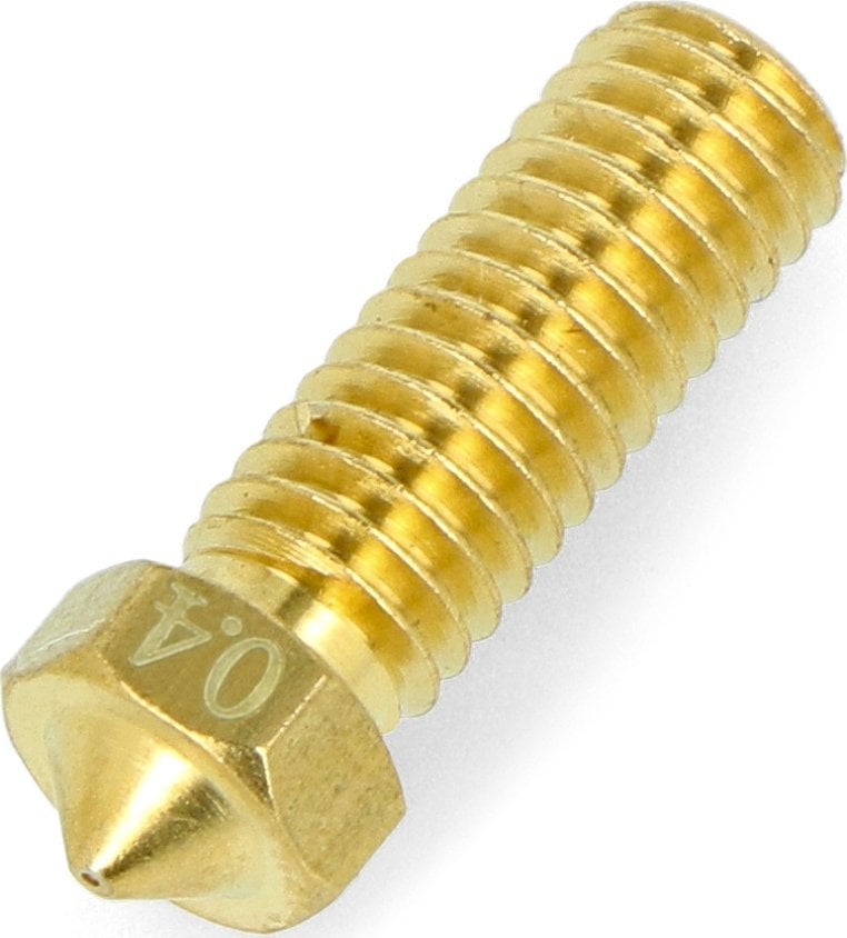 Creality Dysza Volcano 0,4mm - filament 1,75mm - mosiądz}