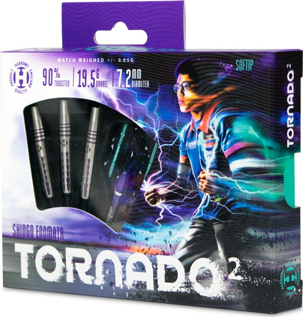 Harrows Rzutki Harrows The Tornado 2 90% Softip 19.5 gr