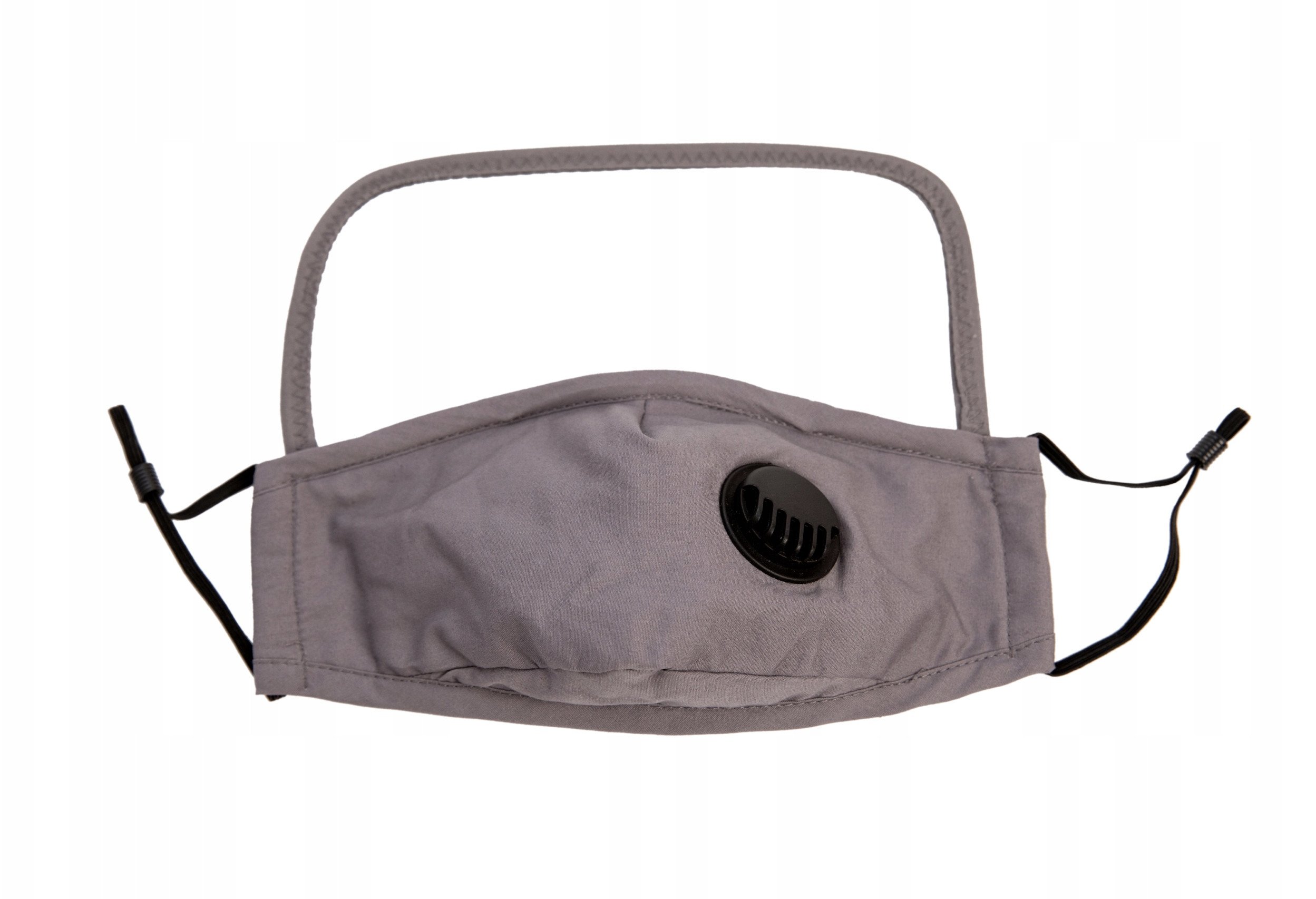 KOMPLET Maska z Przyłbica + 3x FILTR PM 2.5