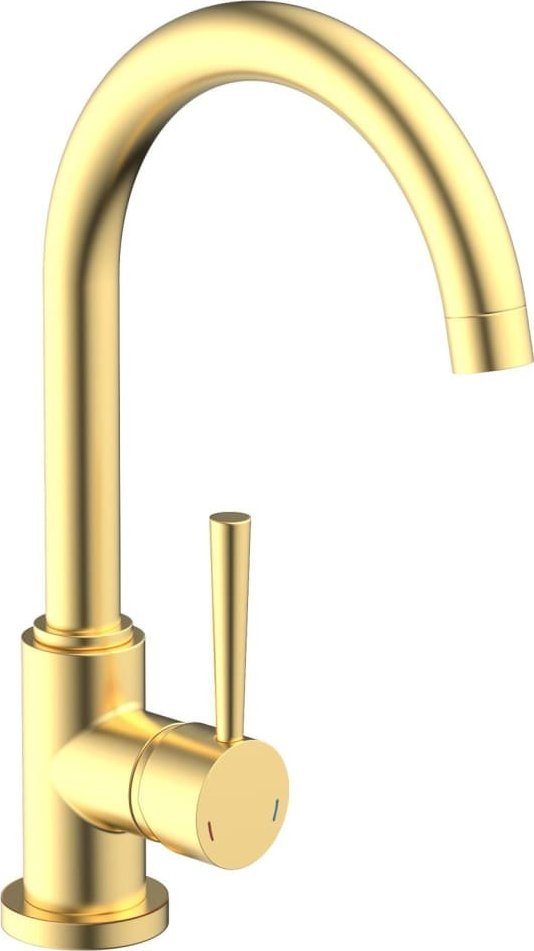 Bateria kuchenna SCHTTE SCHTTE Bateria kuchenna CORNWALL z okrągłą wylewką, matowe złoto