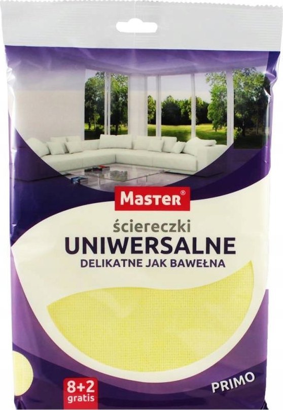 Master Ścierka mikrofibra (mikrofaza) pomarańczowy