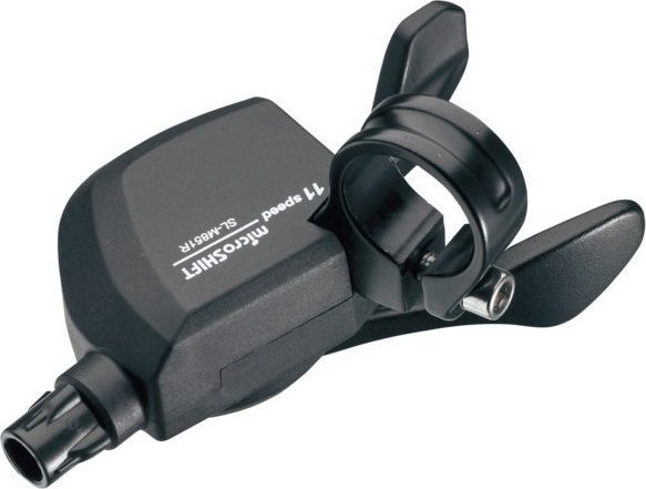 Microshift Manetka MICROSHIFT XLE, Prawa, 11.rzędowa, Kompatybilna z Shimano, Xpress Trigger, Bez Wskaźnika Przełożeń (NEW)