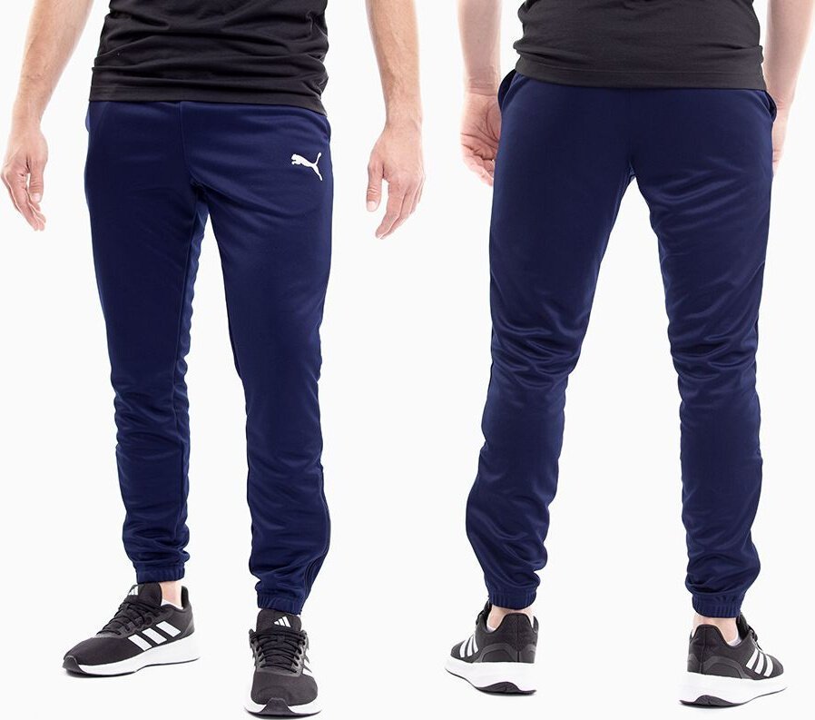 Puma Spodnie męskie Puma teamRISE Poly Training Pants granatowe 657390 06 2XL