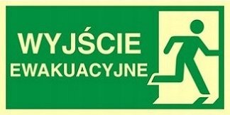 PROCERA AC101CEPS - ZNAK EWAKUACYJNY - KIERUNEK DO WYJŚCIA EWAKUACYJNEGO - W PRAWO