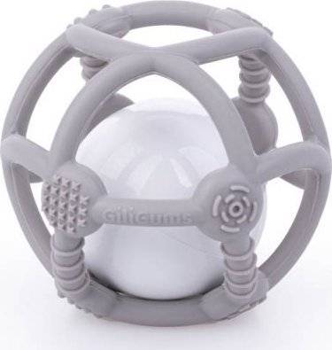 Piłka grzechotka szara