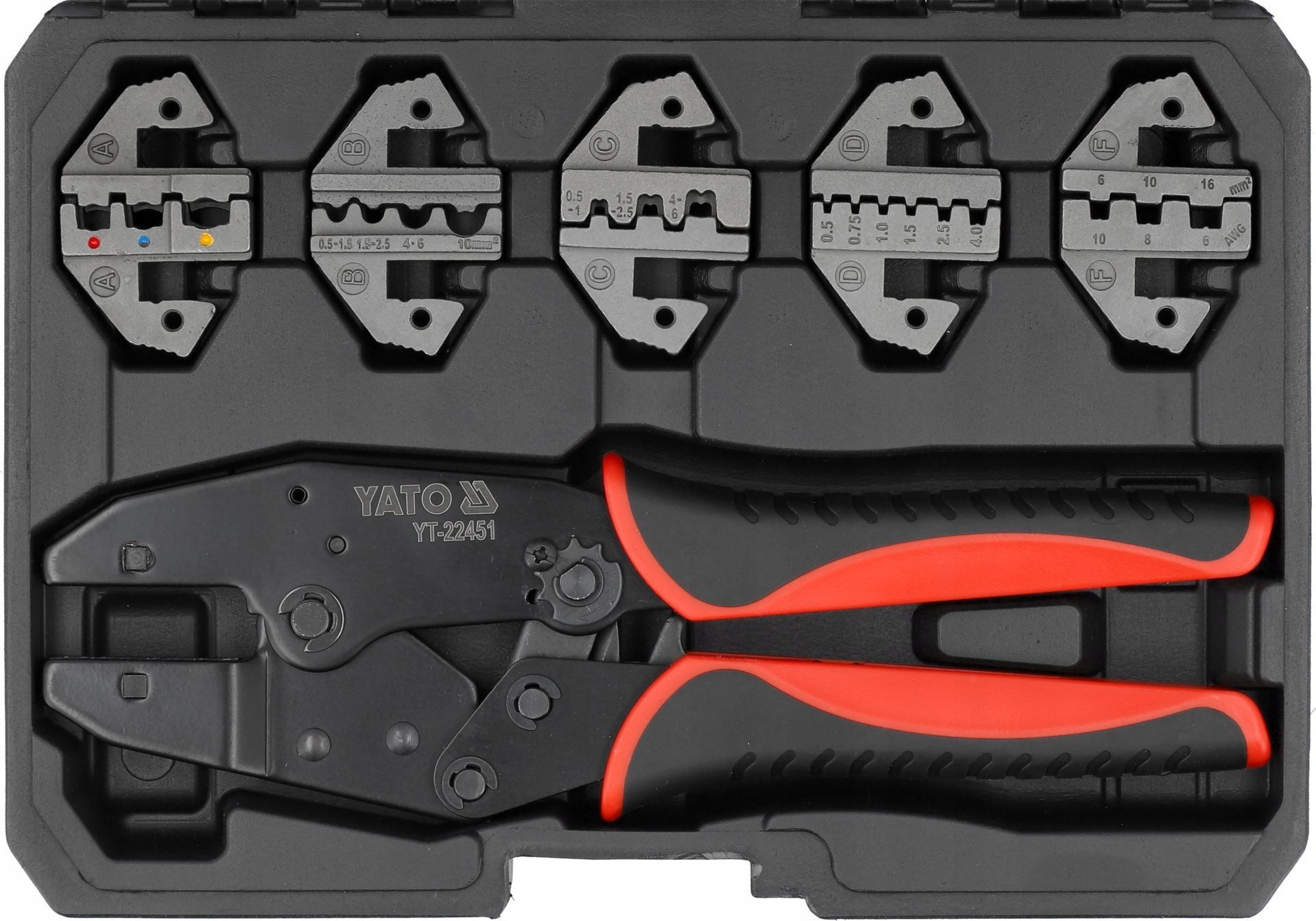 YT.CONNECTOR CRIMPING SET 5 DIES