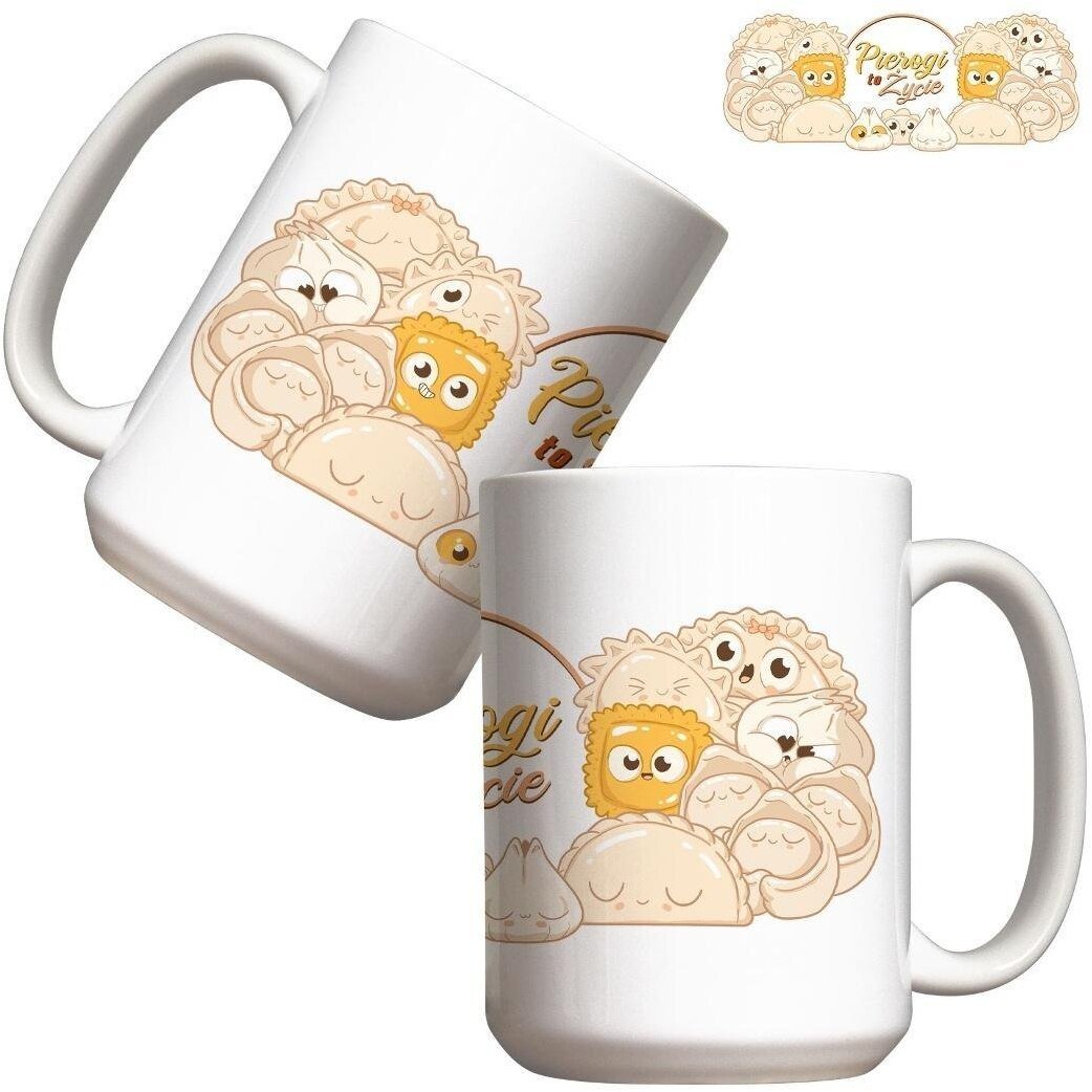 Kubek - Pierogi to życie 440ml