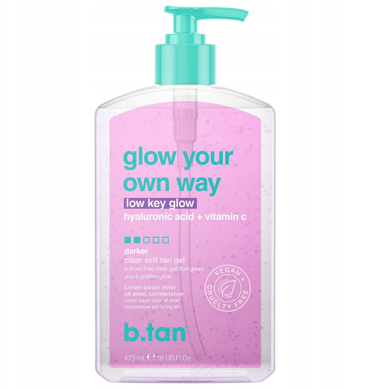 Żel samoopalający B.TAN GLOW YOUR OWN WAY LOW KEY GLOW 473ml