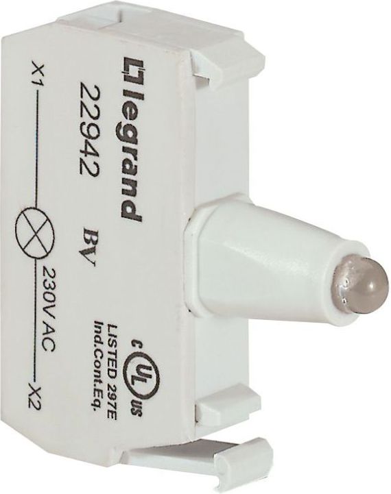 Legrand Korpus pojedynczy do główek podświetlanych zielony (022942)