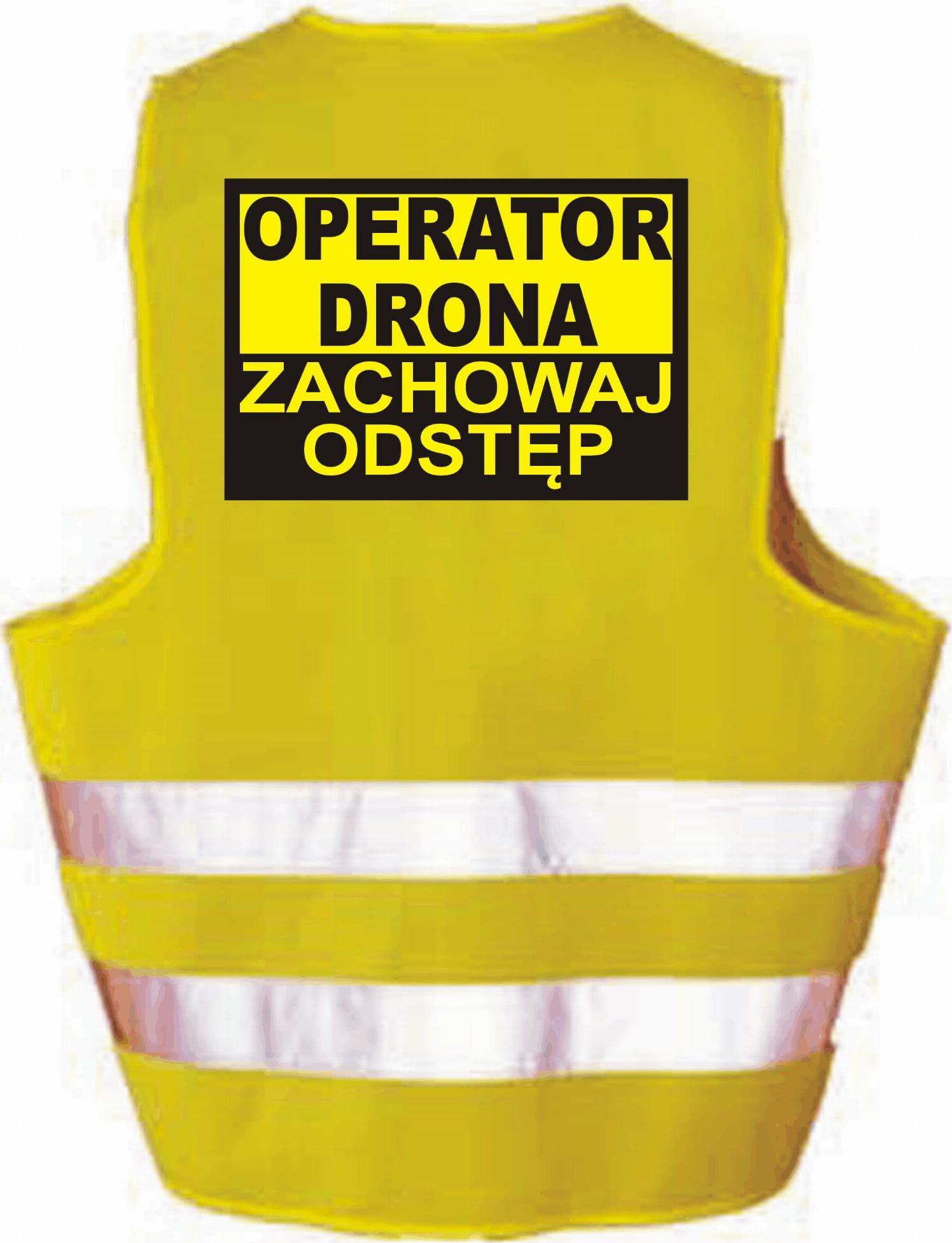 libres Kamizelka Odblaskowa Ostrzegawcza Operator Drona