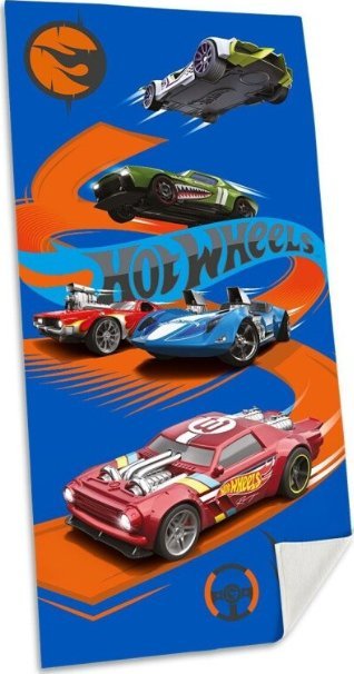 Kids Euroswan Ręcznik Kąpielowy Plażowy HOT WHEELS 70x140 KIDS HW00014
