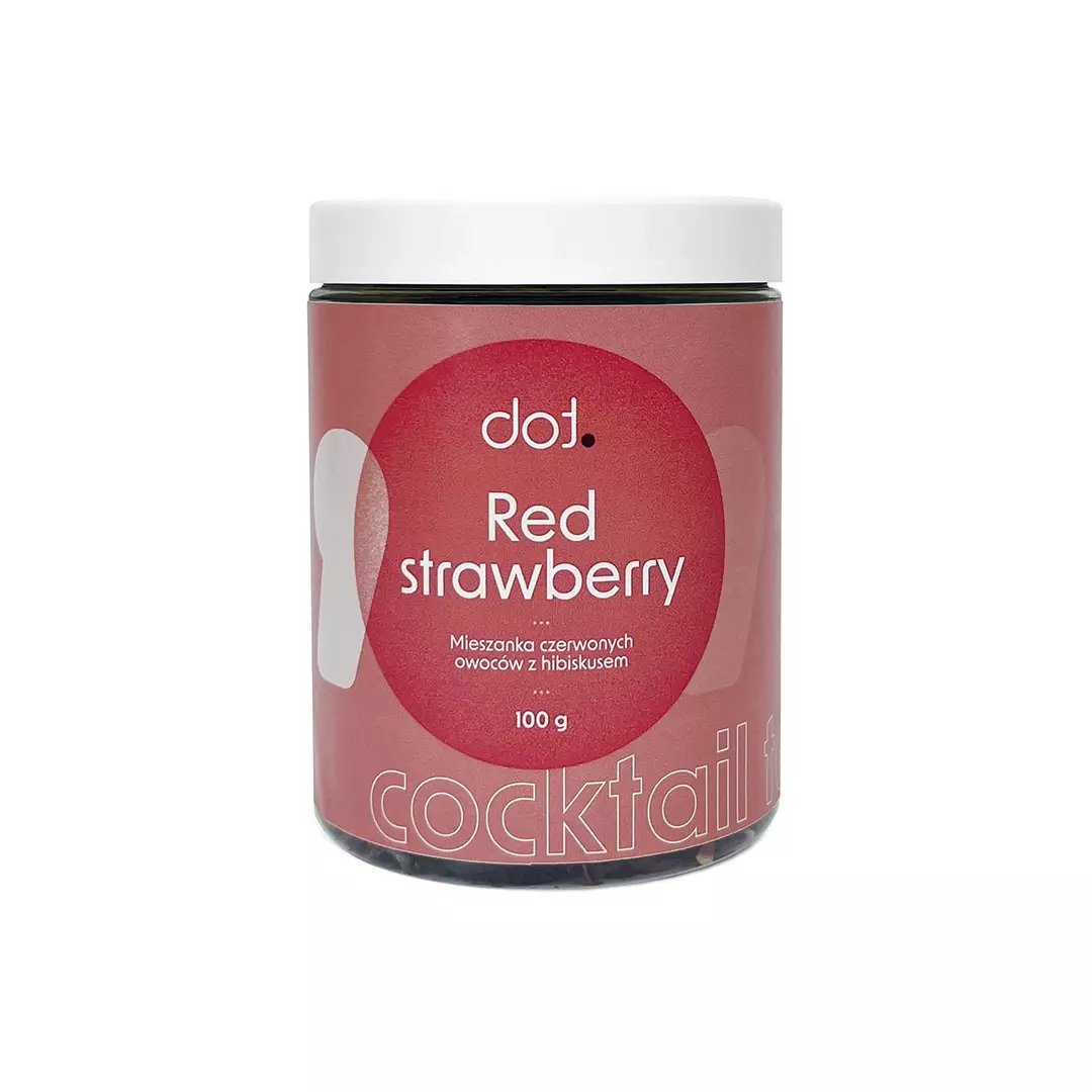 dot. Herbata mieszanka owocowa Red Strawberry 100g