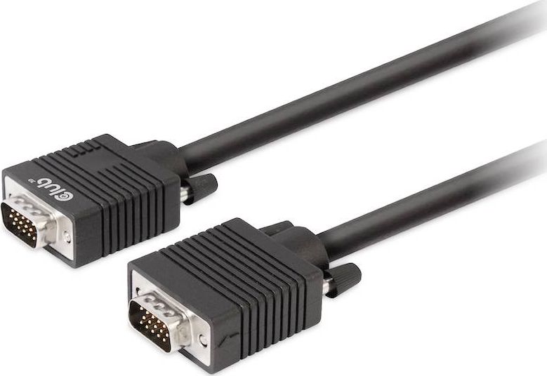 Kabel Club 3D D-Sub (VGA) - D-Sub (VGA) 10m czarny (500716)