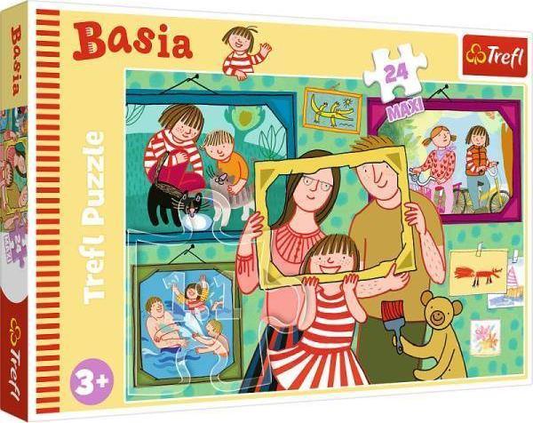 Trefl Puzzle 24 Maxi Basia i jej dzień TREFL