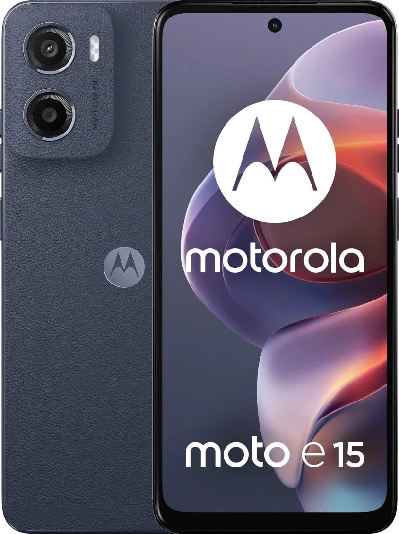 Smartfon Motorola Moto E15 2/64GB Granatowy (PB6S0013FR)