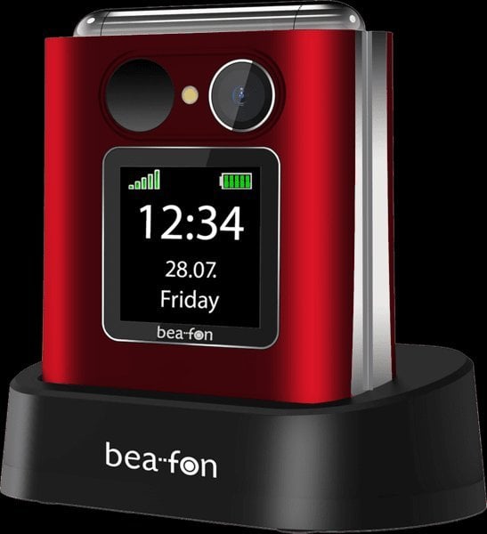 Telefon komórkowy Beafon Bea-fon Fold 10 LTE red