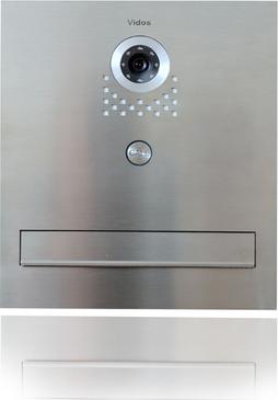 VIDOS Skrzynka na listy Vidos S551-SKM z wbudowanym wideodomofonem