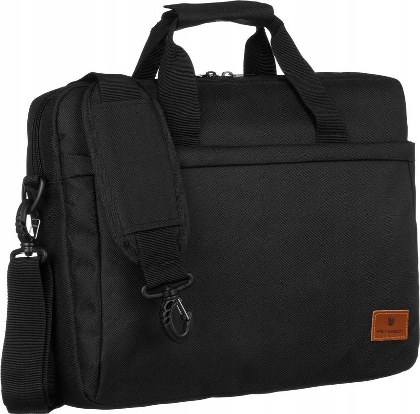 Peterson Torba Na Laptopa Z Wytrzymałego Poliestru
