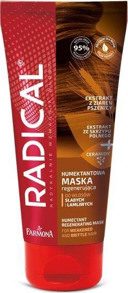 Farmona Radical Humektantowa Maska regenerująca do włosów słabych i łamliwych 100ml